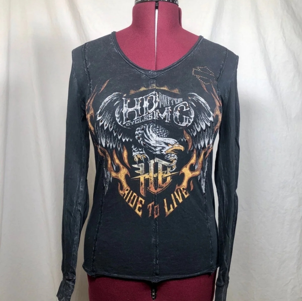 Harley-Davidson Eagle Long Sleeve Tee